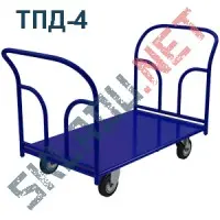 Платформенная тележка ТПД 4 600х1200